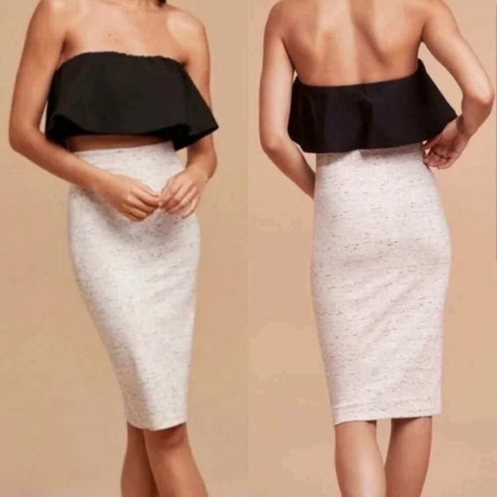 Wilfred Heathered Skirt